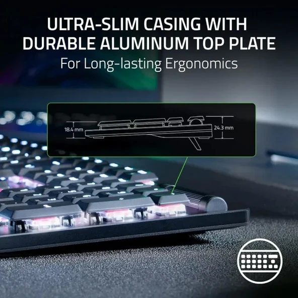 Razer DeathStalker V2 Pro Wireless Oyuncu Klavyesi - 4