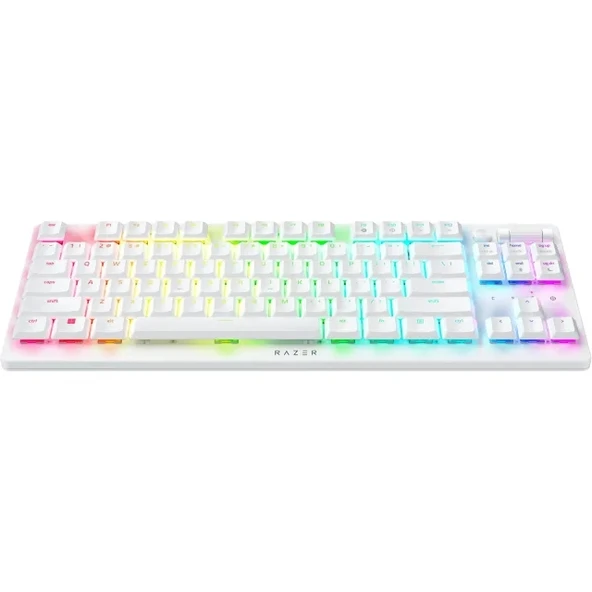 Razer DeathStalker V2 Pro Wireless Oyuncu Klavyesi Beyaz V2 Pro TKL	 Linear Optical Switch