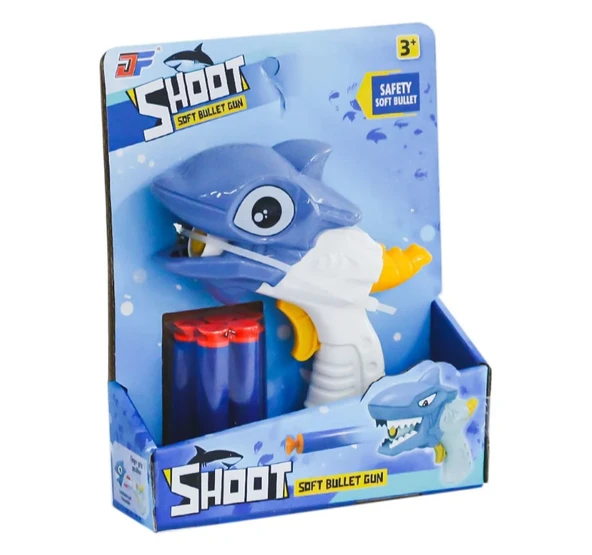 Köpek Balığı Dart Atıcı Silah