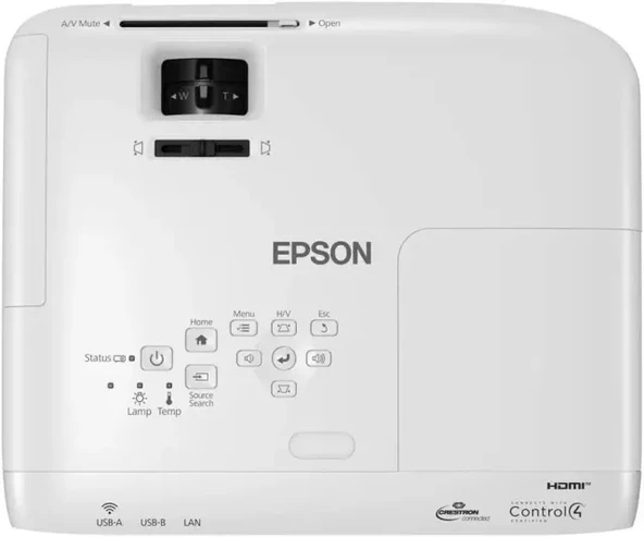 Epson, EPSV11H983020, PowerLite W49 3LCD WXGA Sınıf Projektörü - 7