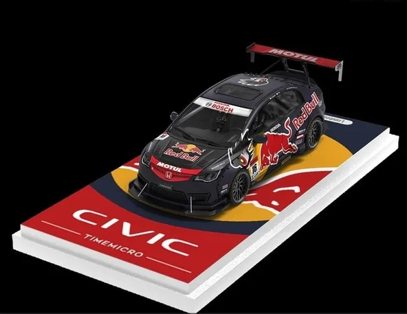 Time Micro Honda Civic RedBull Figürlü