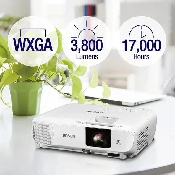 Epson, EPSV11H983020, PowerLite W49 3LCD WXGA Sınıf Projektörü - 3