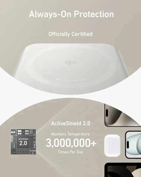 Anker MagGo Ultra Hızlı MagSafe Uyumlu PowerBank - 6