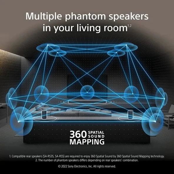 Sony HT-A3000 3.1 Kanal Dolby Atmos Surround Ses Çubuğu - 2