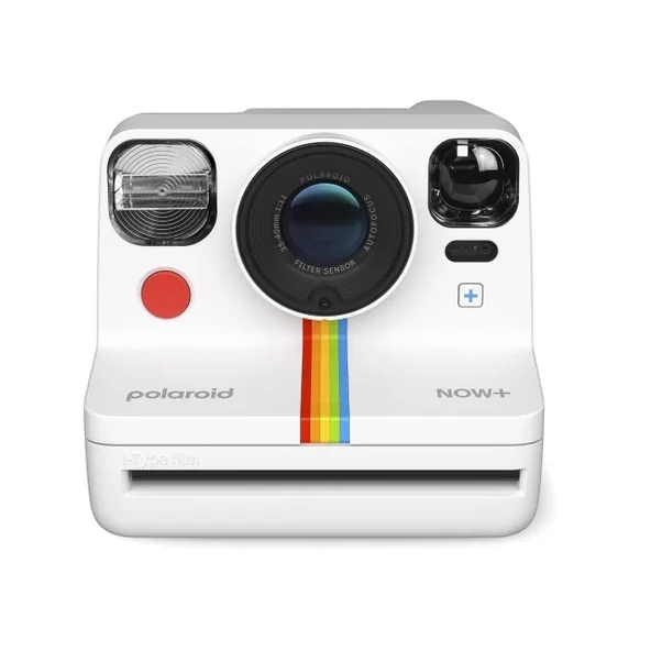 Polaroid Now+ 2. Nesil I-Tipi Anında Film Kamerası (9076) Beyaz Camera