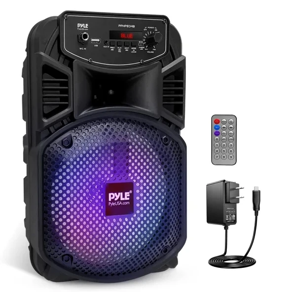Pyle Taşınabilir Bluetooth PA Hoparlör Sistemi-300W