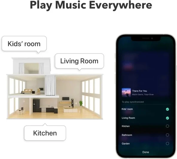 WiiM Mini AirPlay2 Kablosuz Ses Aktarıcı - 8