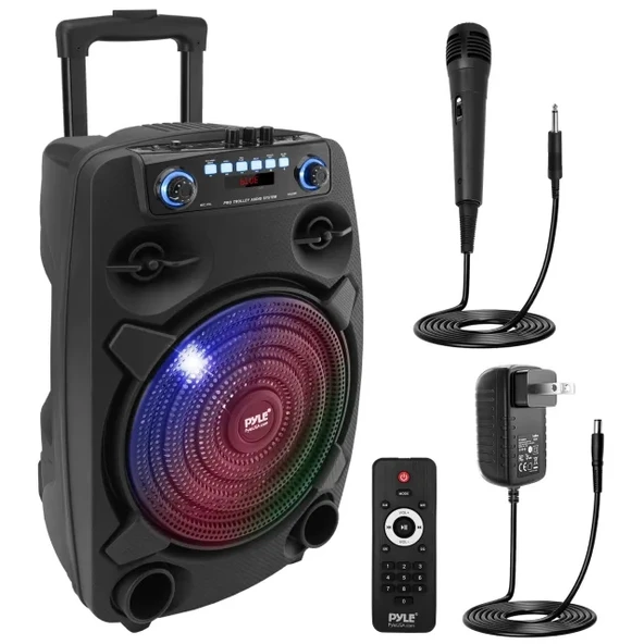 Pyle Taşınabilir Bluetooth PA Hoparlör Sistemi PPHP127B