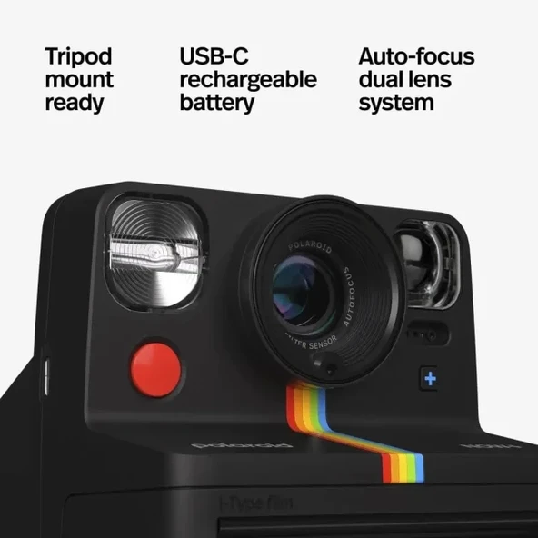 Polaroid Now+ 2. Nesil I-Tipi Anında Film Kamerası (9076) - 7