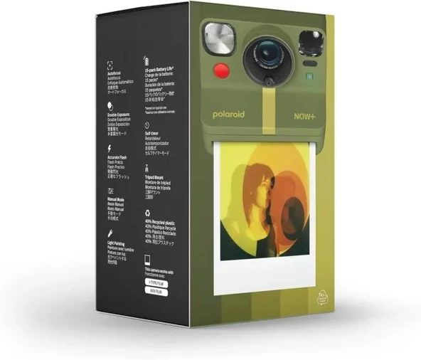 Polaroid Now+ 2. Nesil I-Tipi Anında Filmli Bluetooth Kamera - 8