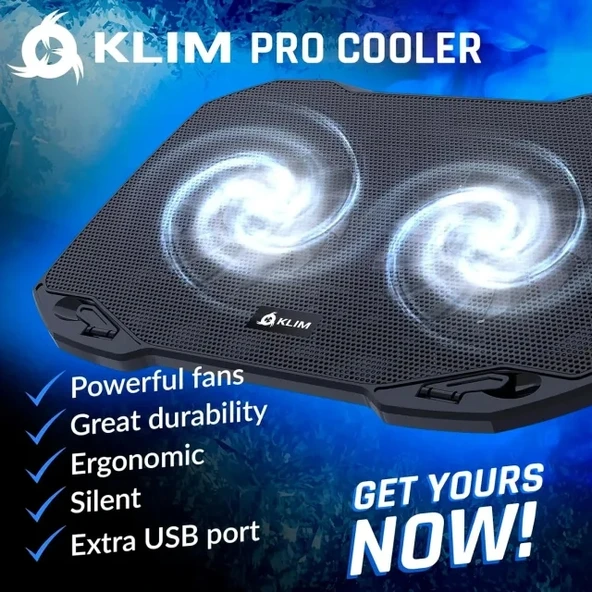 KLIM Pro Dizüstü Bilgisayar Soğutma Pedi - 2
