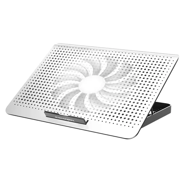 ICE COOREL Alüminyum Laptop Soğutucusu - 2023 Yükseltmesi Silver
