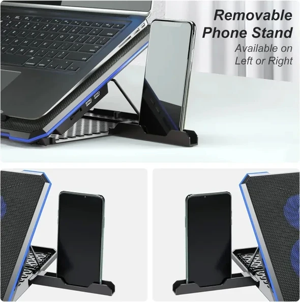 ICE COOREL Dizüstü Bilgisayar Soğutma Pedi - 38-43.9 cm - 8