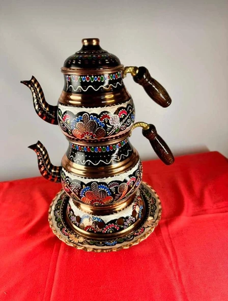 bakır çaydanlık küçük boy