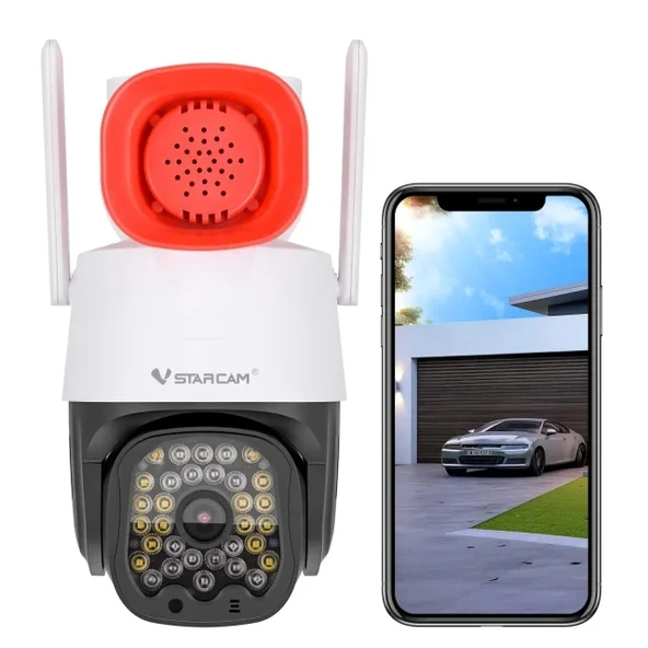 VSTARCAM 3MP Güvenlik 360° PTZ Kamera Dış Mekan