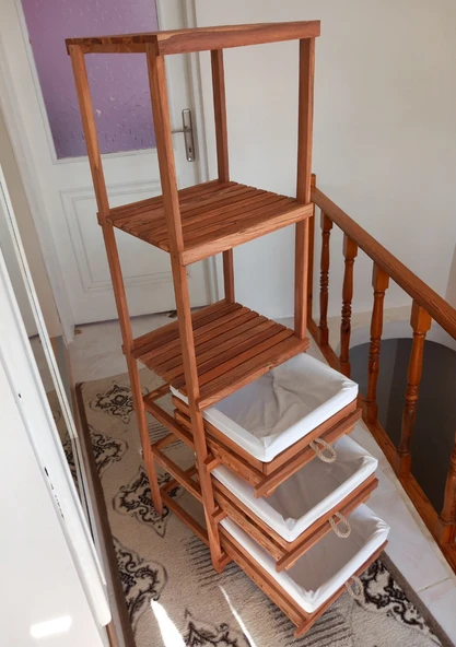 Ahşap meyvelik sebzelik - 3