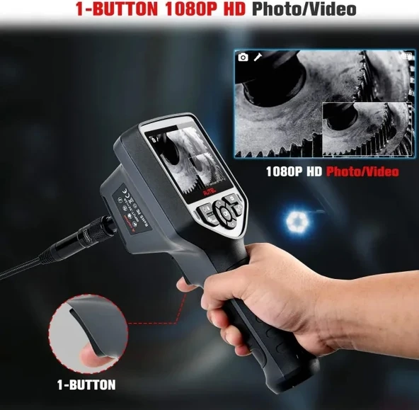 Autel MaxiVideo HD Çift Kamera 360° Dönebilen Gözetim Kamerası MV480 - 4