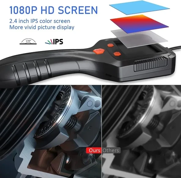 Daxiongmao Borescope, Endoskop 1080 HD Muayene Kamerası - 4