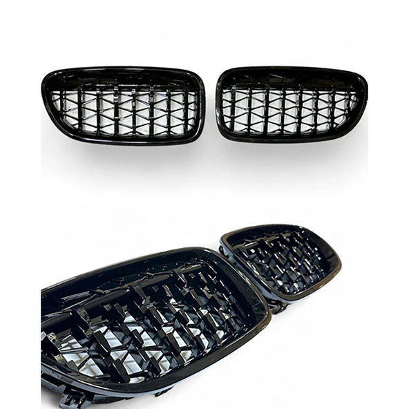 51137203649/650 S1 PANJUR SIYAH CERCEVE KENARLI PARLAK (SET & Z4 STYLE) BMW F10