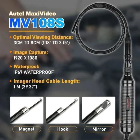 Autel MaxiVideo MV108S Dijital Gözlem Kamerası - 7