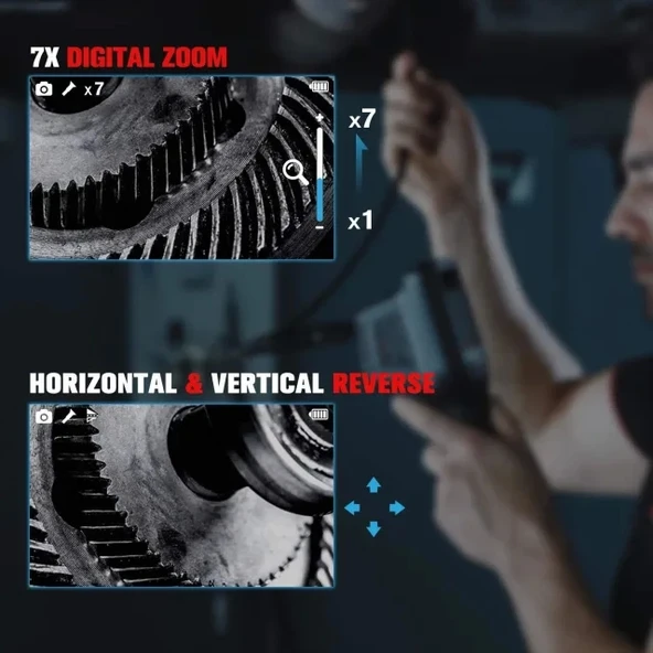 Autel MaxiVideo HD Çift Kamera 360° Dönebilen Gözetim Kamerası MV480 - 5