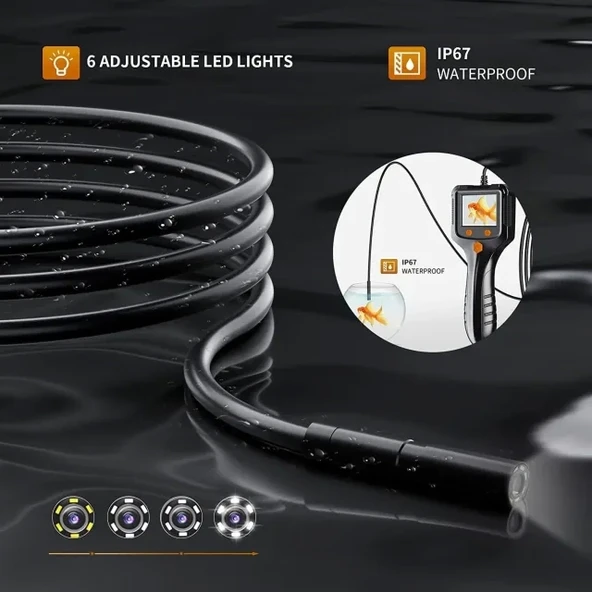 Daxiongmao Borescope, Endoskop 1080 HD Muayene Kamerası - 5