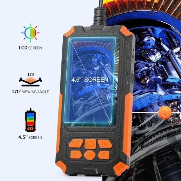 H2 Life Işık Borescope Muayene Kameralı Endoskop Kamerası - 3