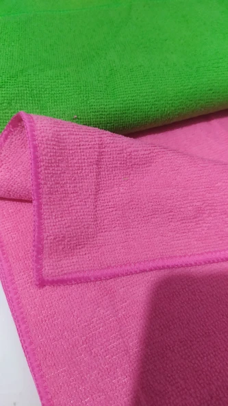 Mikrofiber Çok Amaçlı Temizlik Bezi Sık Dokumalı Antibakteriyel 40X40 Cm 10 Adet - 2