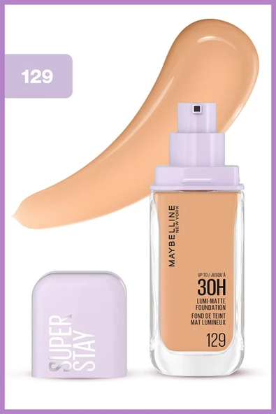 MAYBELLİNE Super Stay Lumi Matte Fondöten - 129 - 2