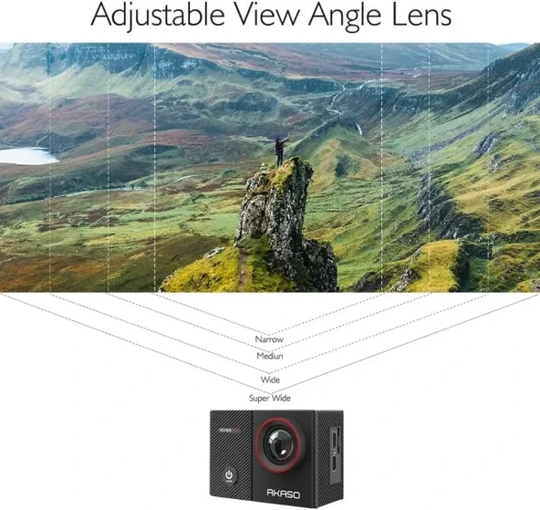 AKASO EK7000 Pro 4K Dokunmatik Ekran Sualtı Aksiyon Kamerası - 7