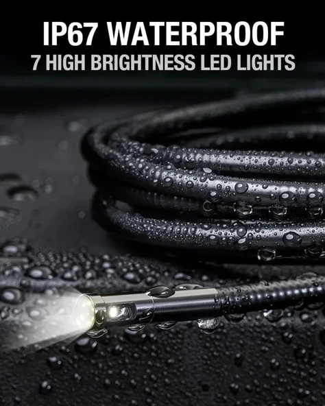 Teslong Çift Lensli Endoskop Muayene Kamerası - 7