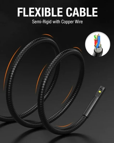 Teslong Çift Lensli Endoskop Muayene Kamerası - 4