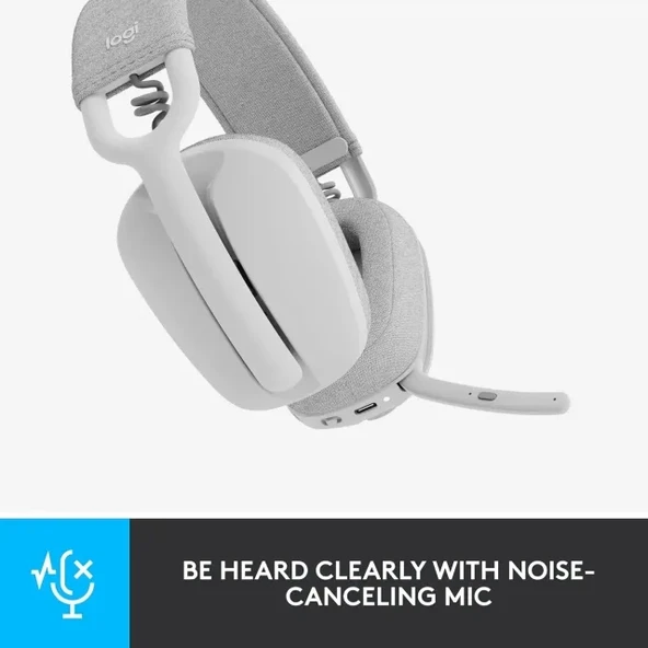 Logitech Zone Vibe 100 Hafif Kablosuz Kulak Üstü Kulaklık - 3
