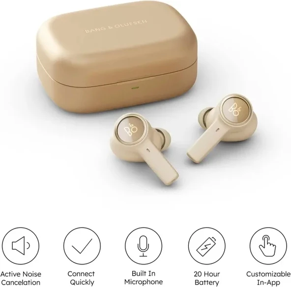 Bang & Olufsen Beoplay EX - Kablosuz Bluetooth Kulaklık Gold Tone	 Earphones One Size