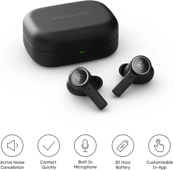 Bang & Olufsen Beoplay EX - Kablosuz Bluetooth Kulaklık Black Anthracite Earphones One Size