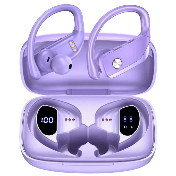 BMANL Kablosuz Bluetooth KulaklıK Mor