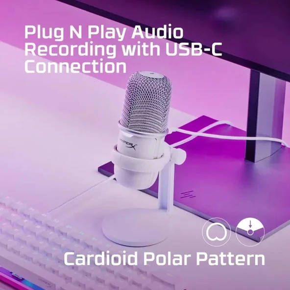 HyperX SoloCast USB Kondenser Oyun Mikrofonu - 11