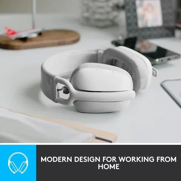 Logitech Zone Vibe 100 Hafif Kablosuz Kulak Üstü Kulaklık - 2