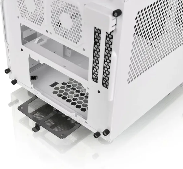 Thermaltake Core V21 SPCC Mikro ATX Mini ITX Cube Oyun Bilgisayarı Kasası - 11