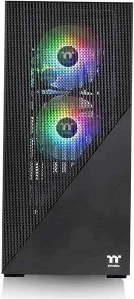 Thermaltake Divider 170 TG ARGB Anakart Sync mATX  2x120mm ARGB Fanlı Bilgisayar Kasası - 4