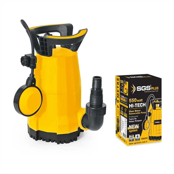 SGS PROFESYONEL TEMİZ SU DALGIÇ POMPASI 550 WATT - 2