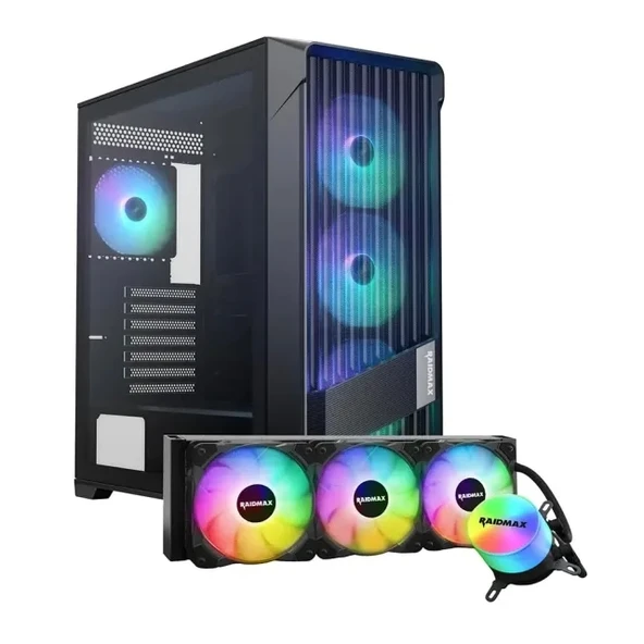 Raidmax X603 Mid Tower ATX Oyun Bilgisayarı Kasası Black