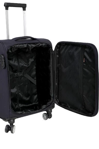 Fossil 2025 Ultra Light Kumaş Büyük Boy Valiz Fsl012 Siyah - 8