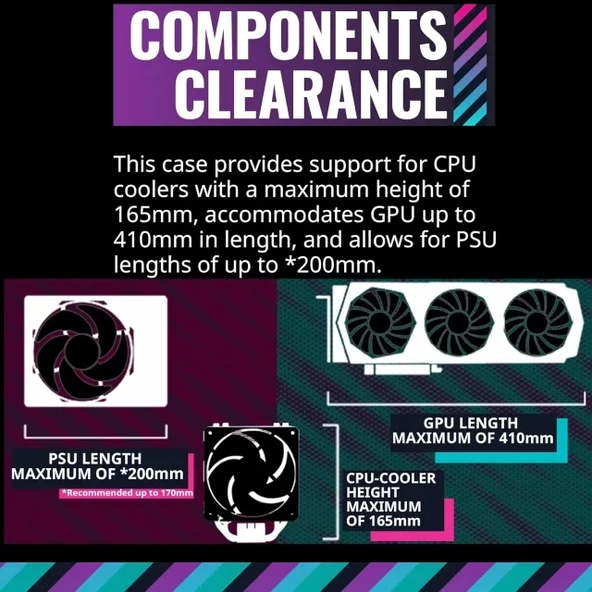 Cooler Master TD500 Mesh V2 Hava Akımı ATX Mid-Tower Kasası
