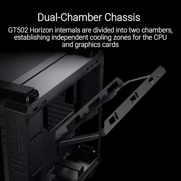 ASUS TUF Gaming GT502 Beyaz ATX Mid-Tower Bilgisayar Kasası ATX