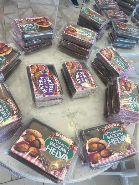 KOSKA İNCİRLİ CEVİZLİ HELVA 350 GR 2 ADET - 2
