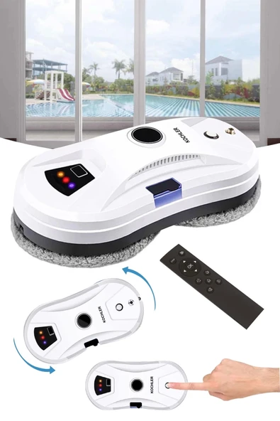 Kochler Akıllı Cam Silme Robotu - Vakumlu Cam Silme - Cam Temizleme Robotu - Resim 6