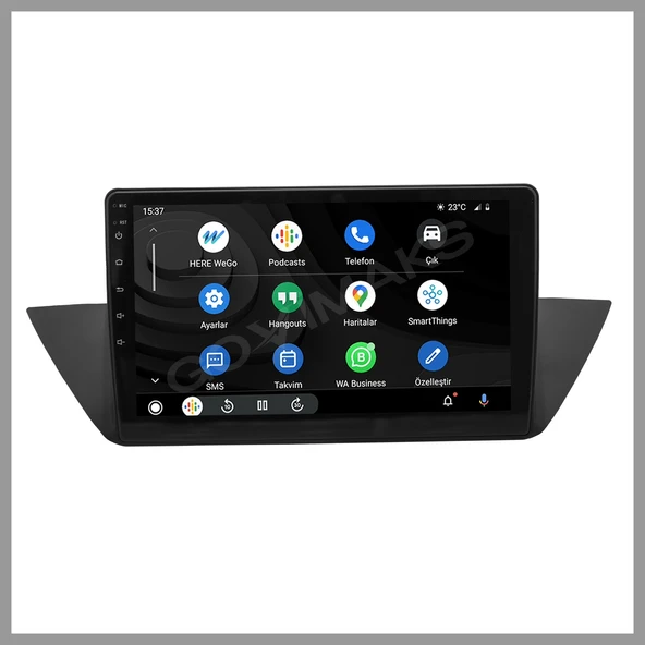 GOVİMAKS BMW X1 2010-2014 6 GB RAM 128 GB HAFIZA ANDROID MULTIMEDIA TEYP - 2