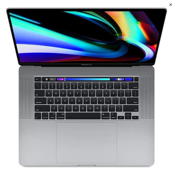 Apple A KALİTE MacBook Pro A2141 I9-9880H 16" 32 GB / 512 GB Amd Radeon Pro 5300M - AÇIKLAMAYI OKU