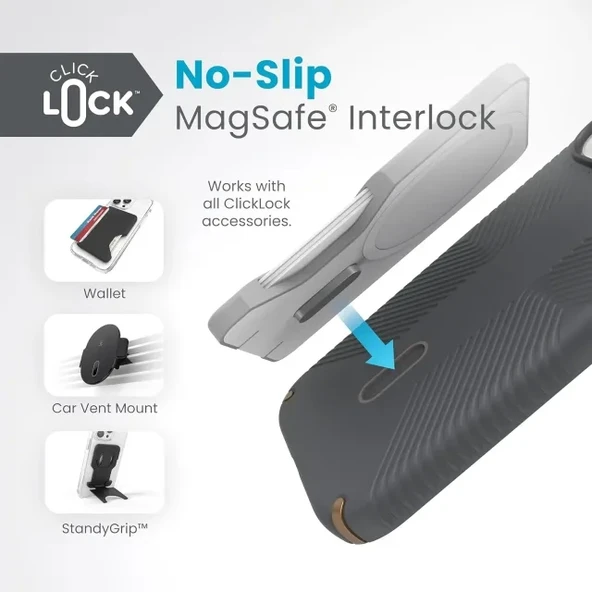 Speck ClickLock MagSafe iPhone 15 Kılıfı - 4
